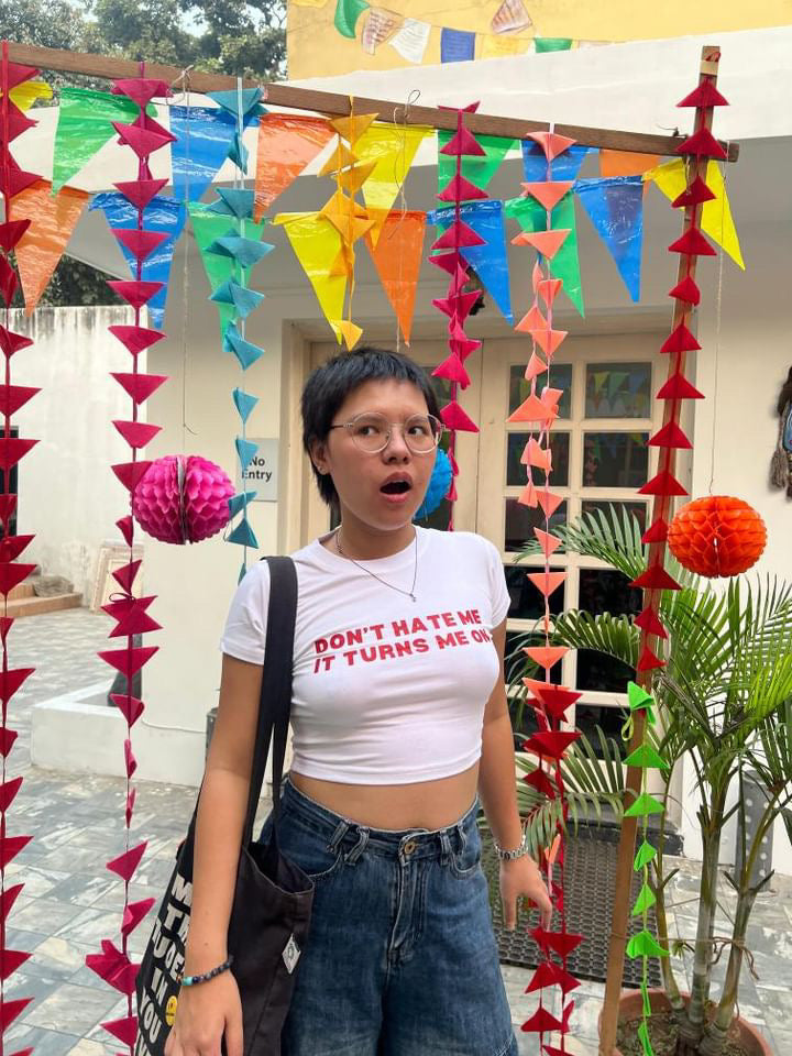 Don't hate me it turns me on Baby Tee