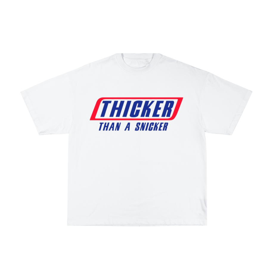 Thicker than a Snicker Oversized Tee
