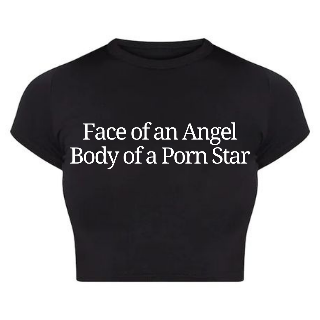 Face of an Angel Baby tee