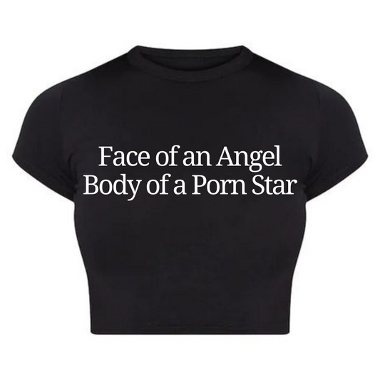 Face of an Angel Baby tee