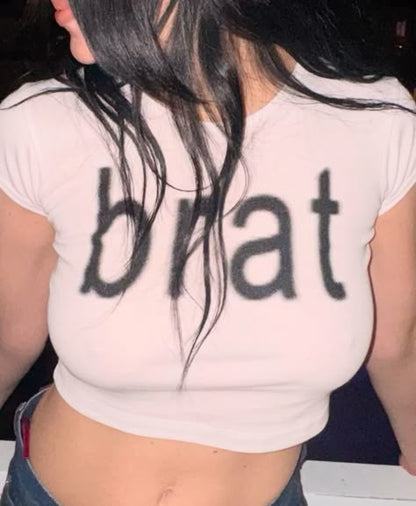 Brat Baby Tee