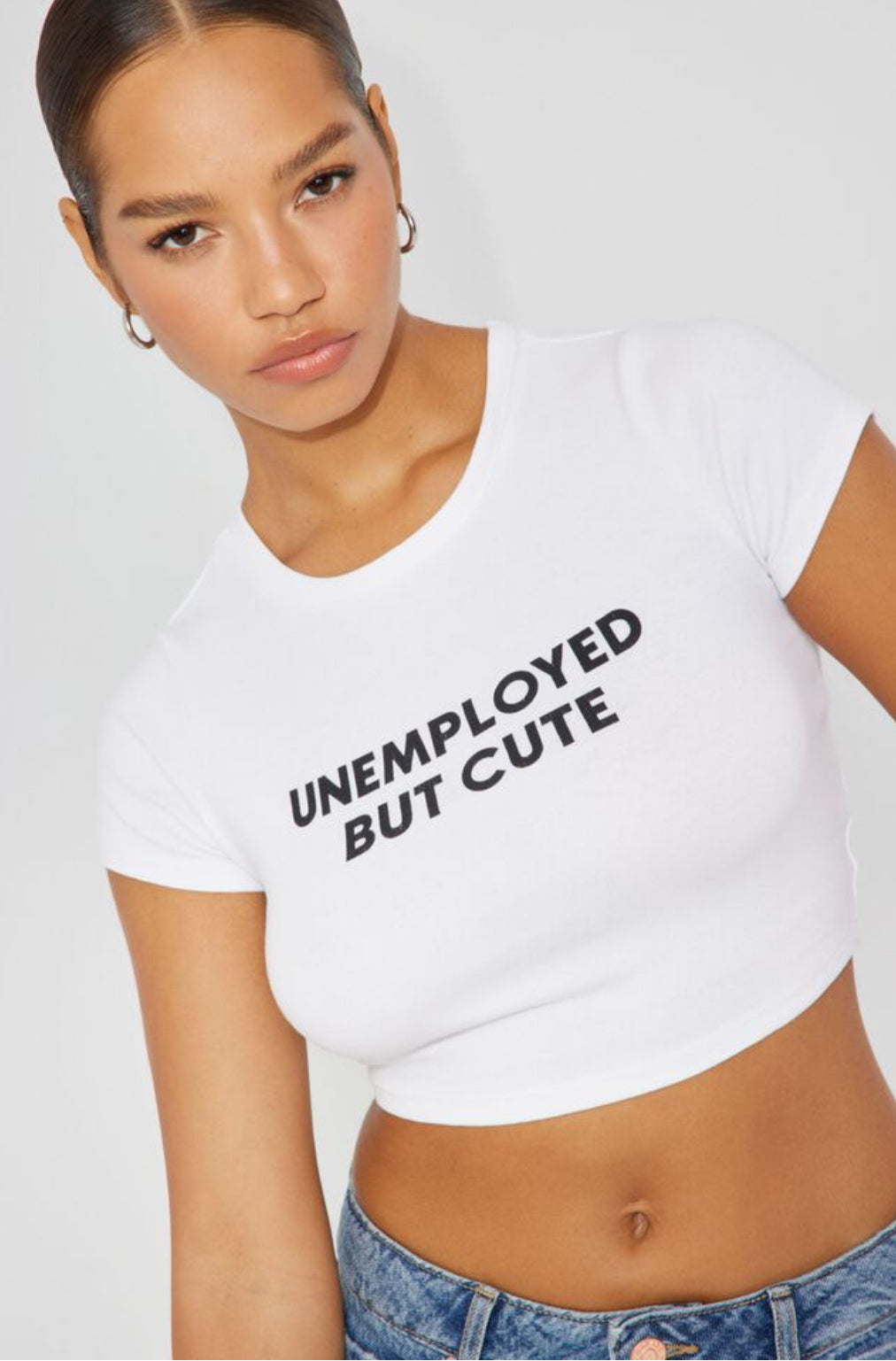 Unemployed But Cute Baby Tee