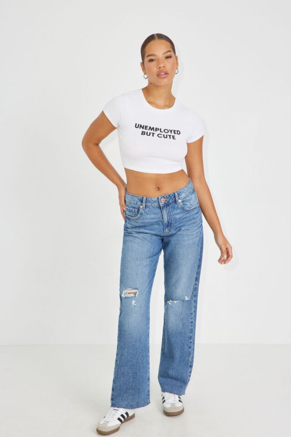 Unemployed But Cute Baby Tee