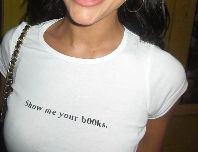 Show me your b00ks Baby Tee