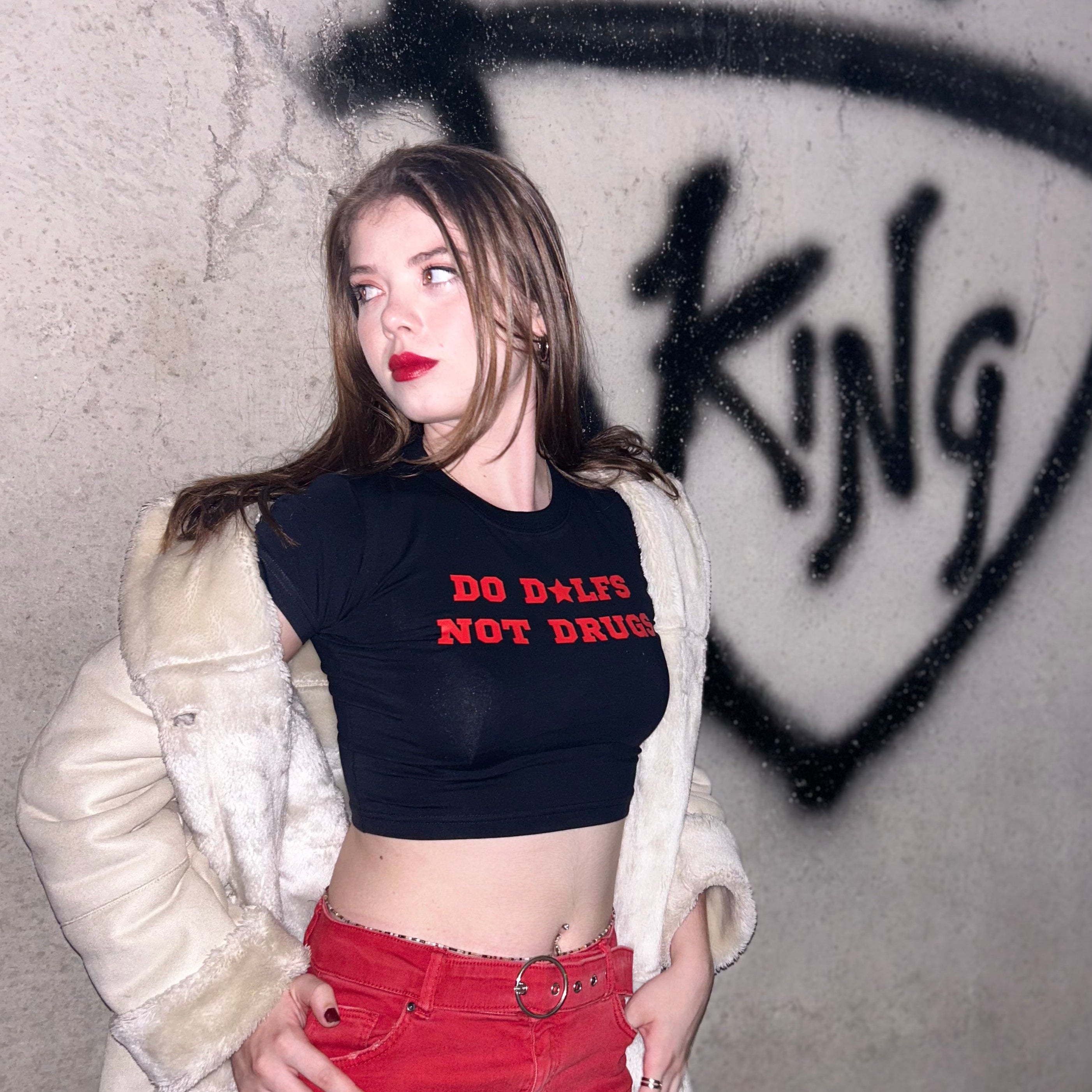 Do Dilfs Not Drugs Baby Tee