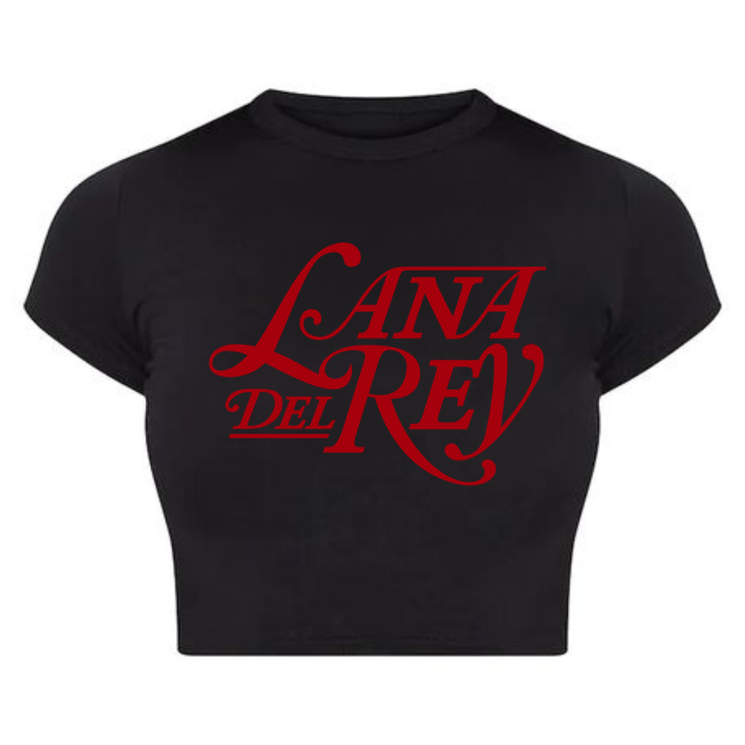 Lana Del Ray Baby Tee 🍷