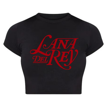 Lana Del Ray Baby Tee 🍷
