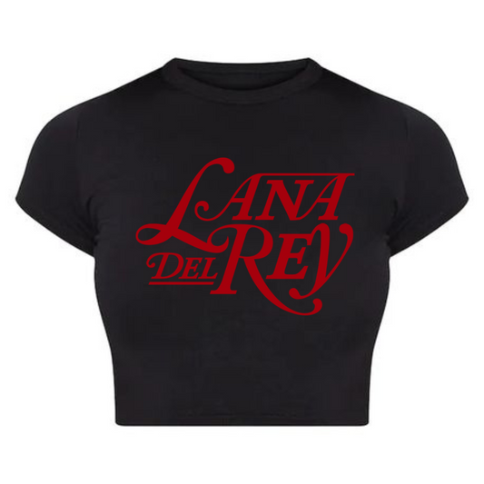 Lana Del Ray Baby Tee 🍷