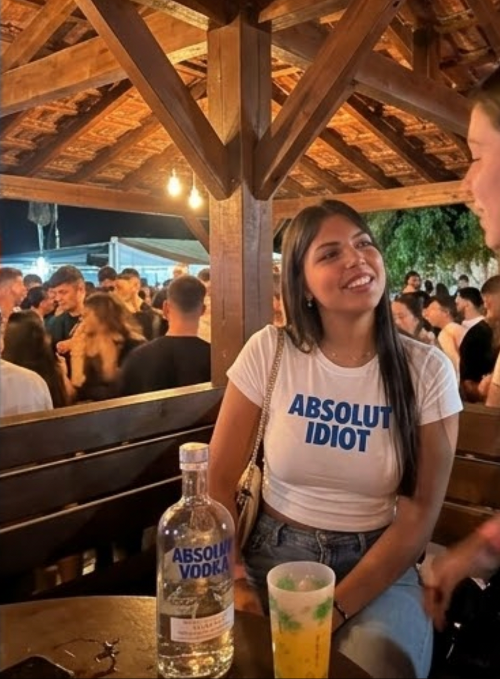 Absolut Idiot Baby Tee