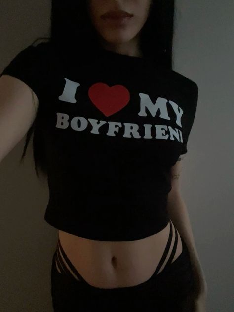 I heart My Boyfriend Baby Tee