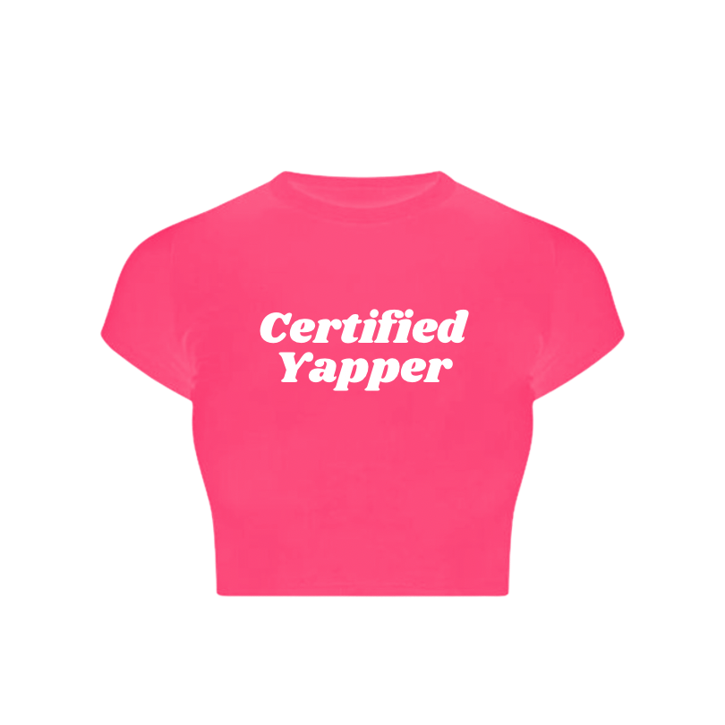 Certified Yapper Baby Tee